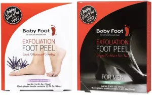 Original Foot Peel Mask with Men'S Foot Peel - Repair Rough, Dry Cracked Feet and Remove Dead Skin, Repair Heels and Enjoy Baby Soft Smooth Feet - 2.4 Fl. Oz