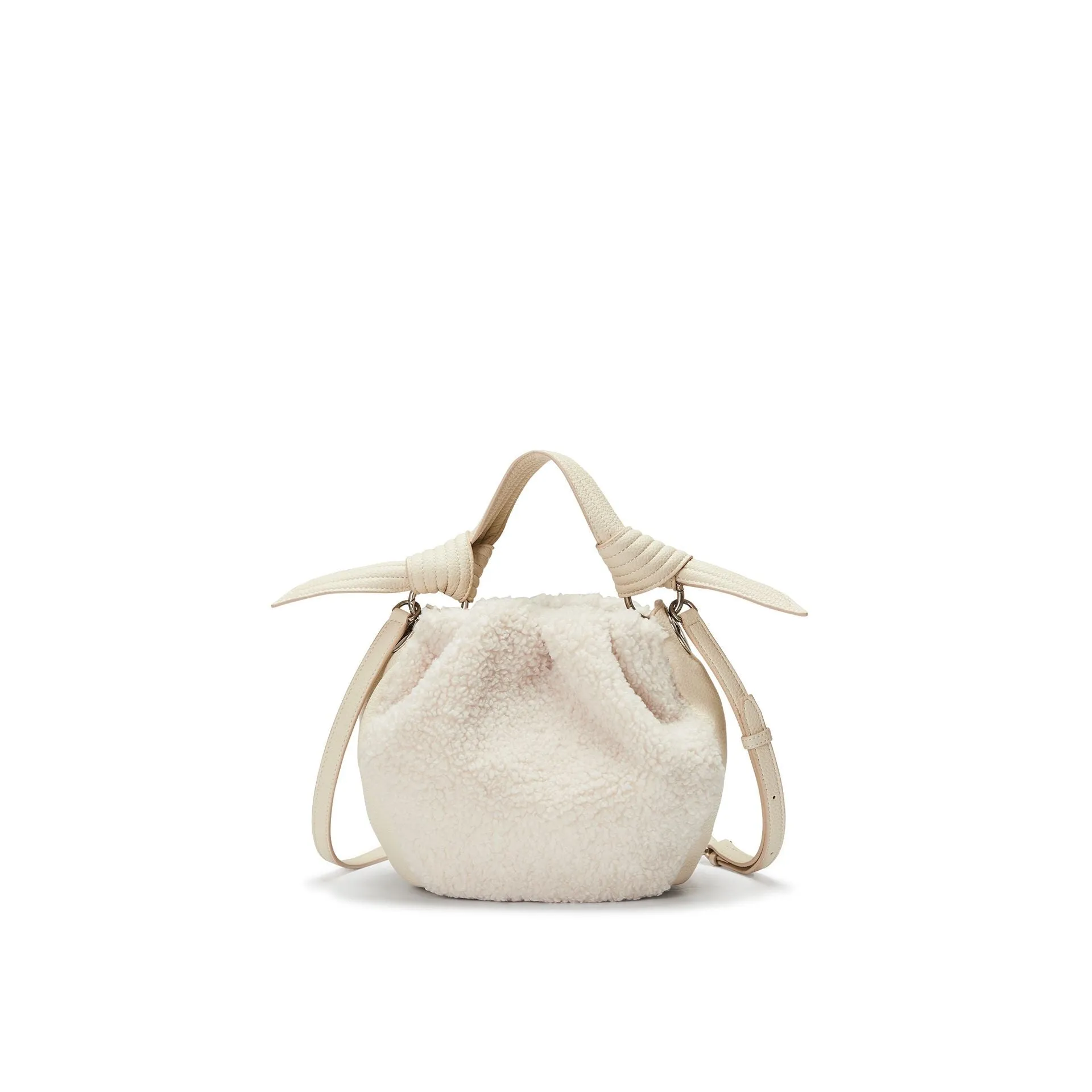 Oryany Selena Eco Fur Bucket - Medium Crossbody