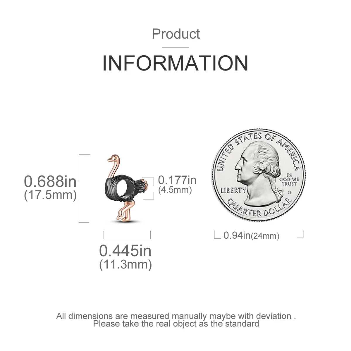 Ostrich Charm