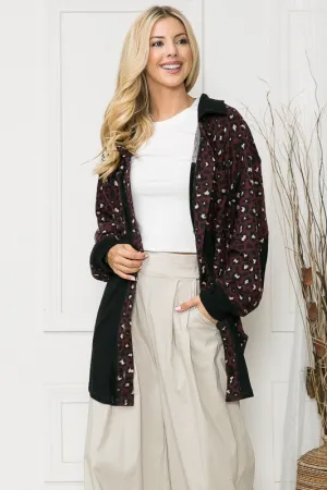 Oversized Elbow Patch Shacket (online only)