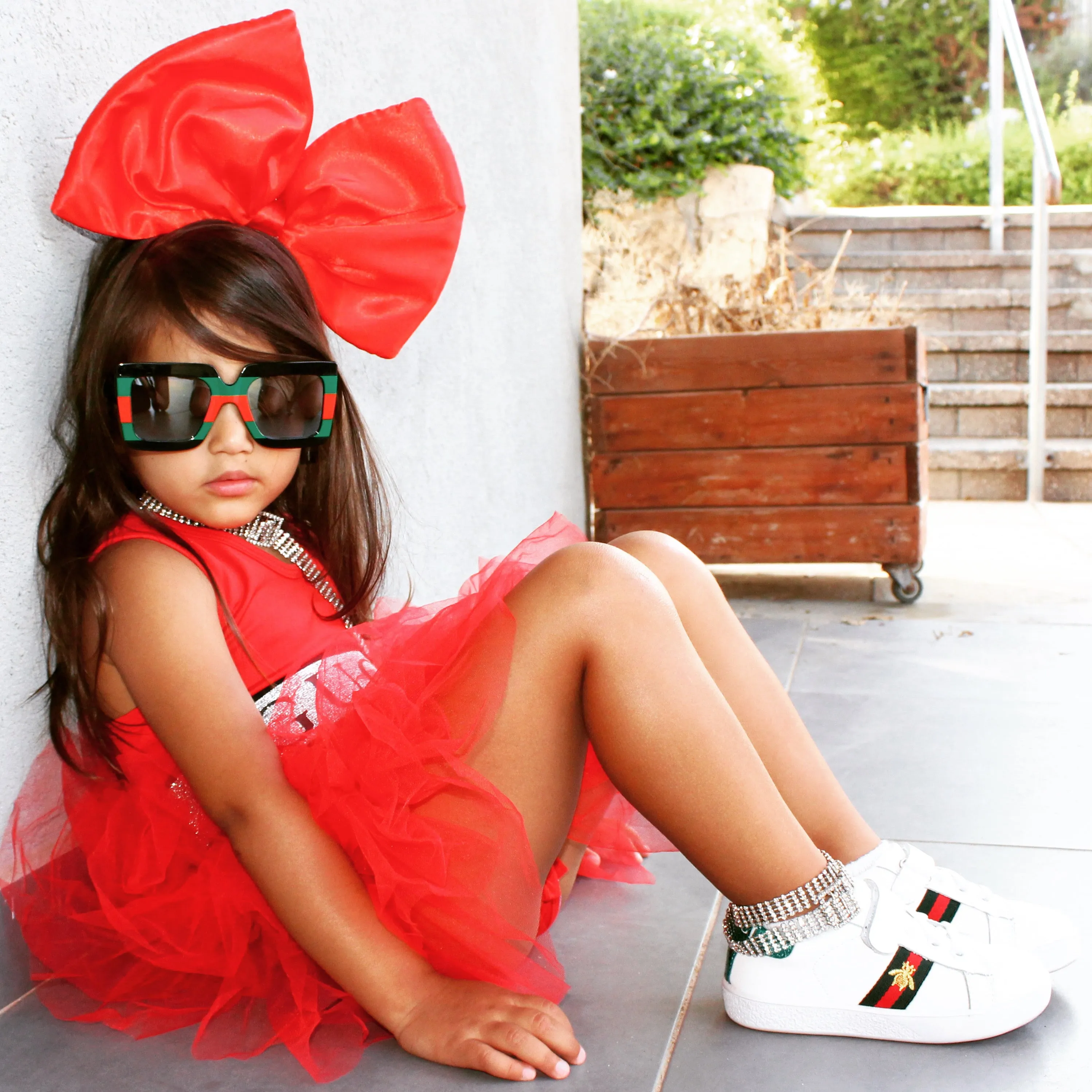 Oversized Satin Bow Headband