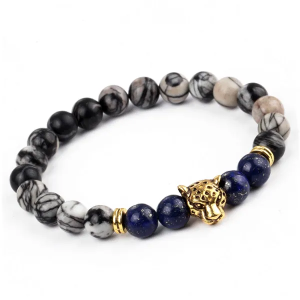 Panther Bead Bracelets (Unisex)