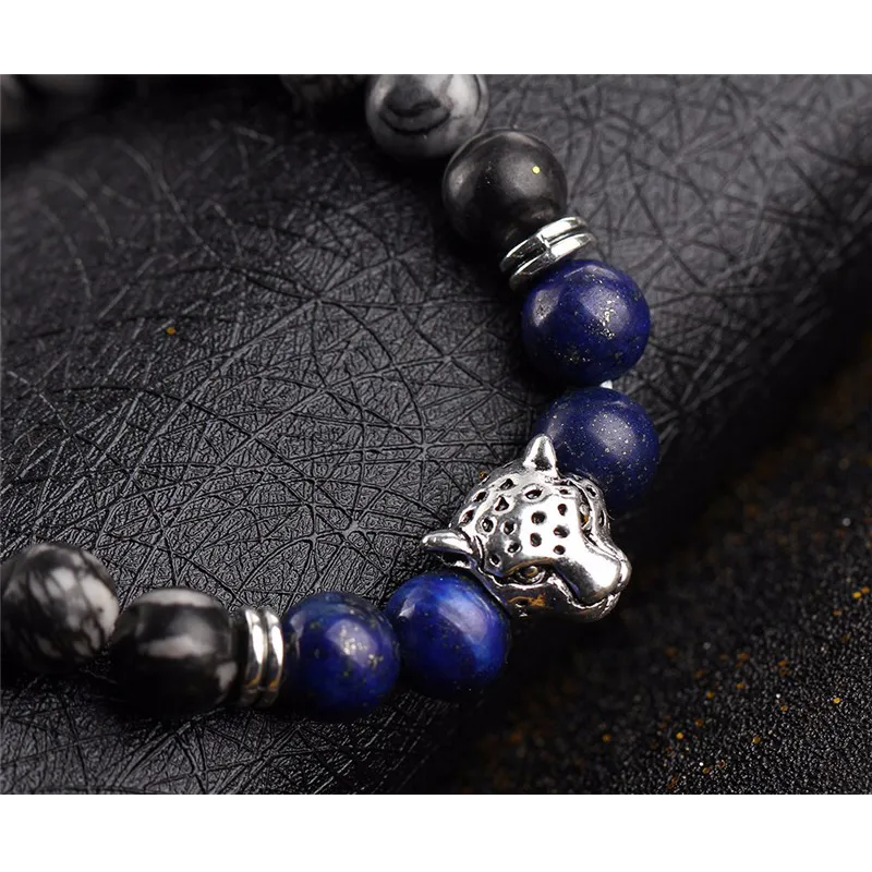 Panther Bead Bracelets (Unisex)
