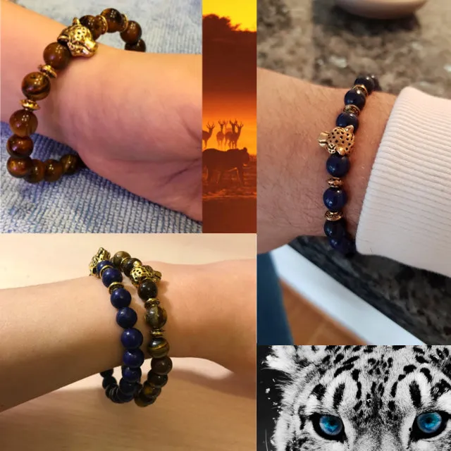 Panther Bead Bracelets (Unisex)
