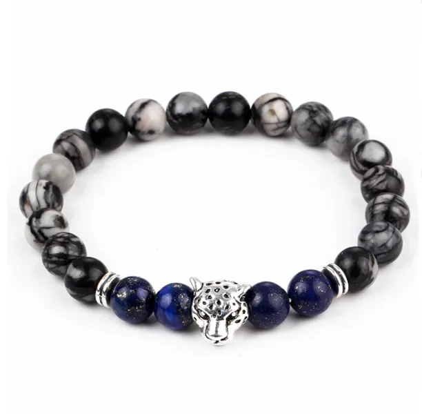 Panther Bead Bracelets (Unisex)