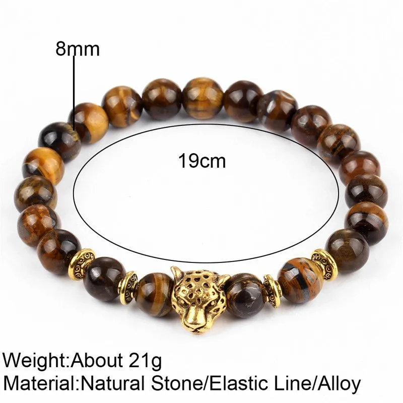 Panther Bead Bracelets (Unisex)