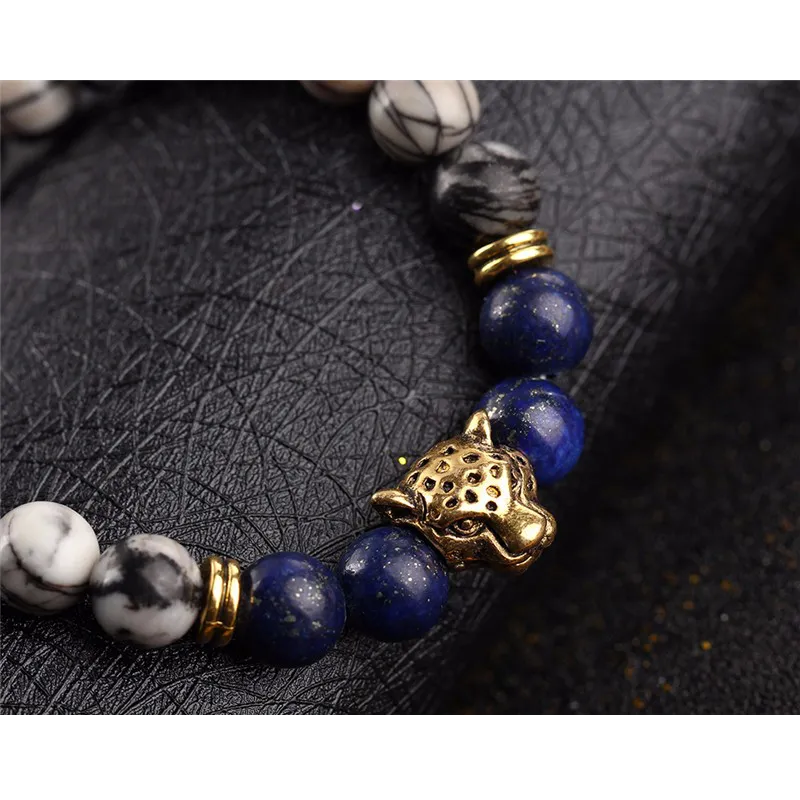 Panther Bead Bracelets (Unisex)