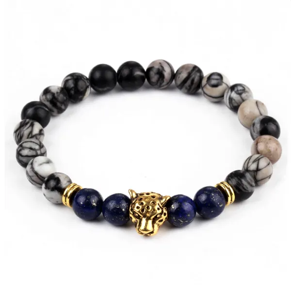 Panther Bead Bracelets (Unisex)