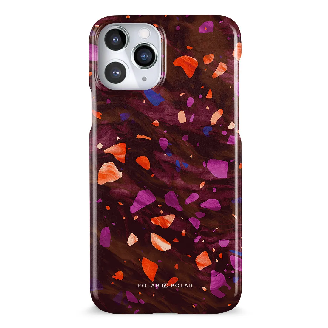 Paprika Terrazzo Gem Custom - iPhone 11 Pro Case