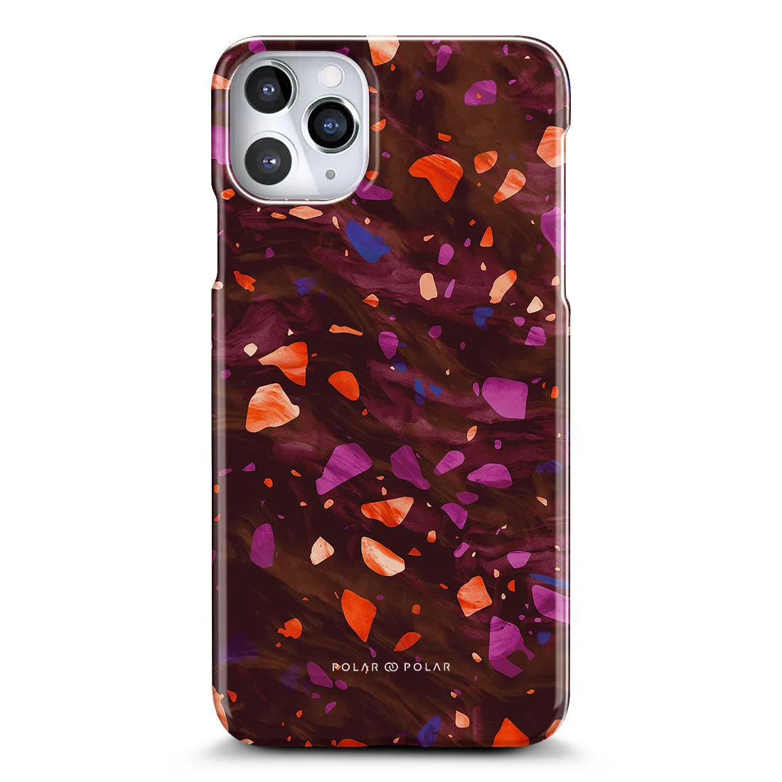 Paprika Terrazzo Gem Custom - iPhone 11 Pro Max Case