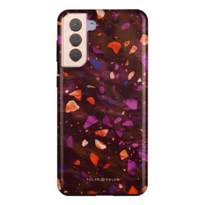 Paprika Terrazzo Gem Custom - Samsung Galaxy S21 Plus 5G Case