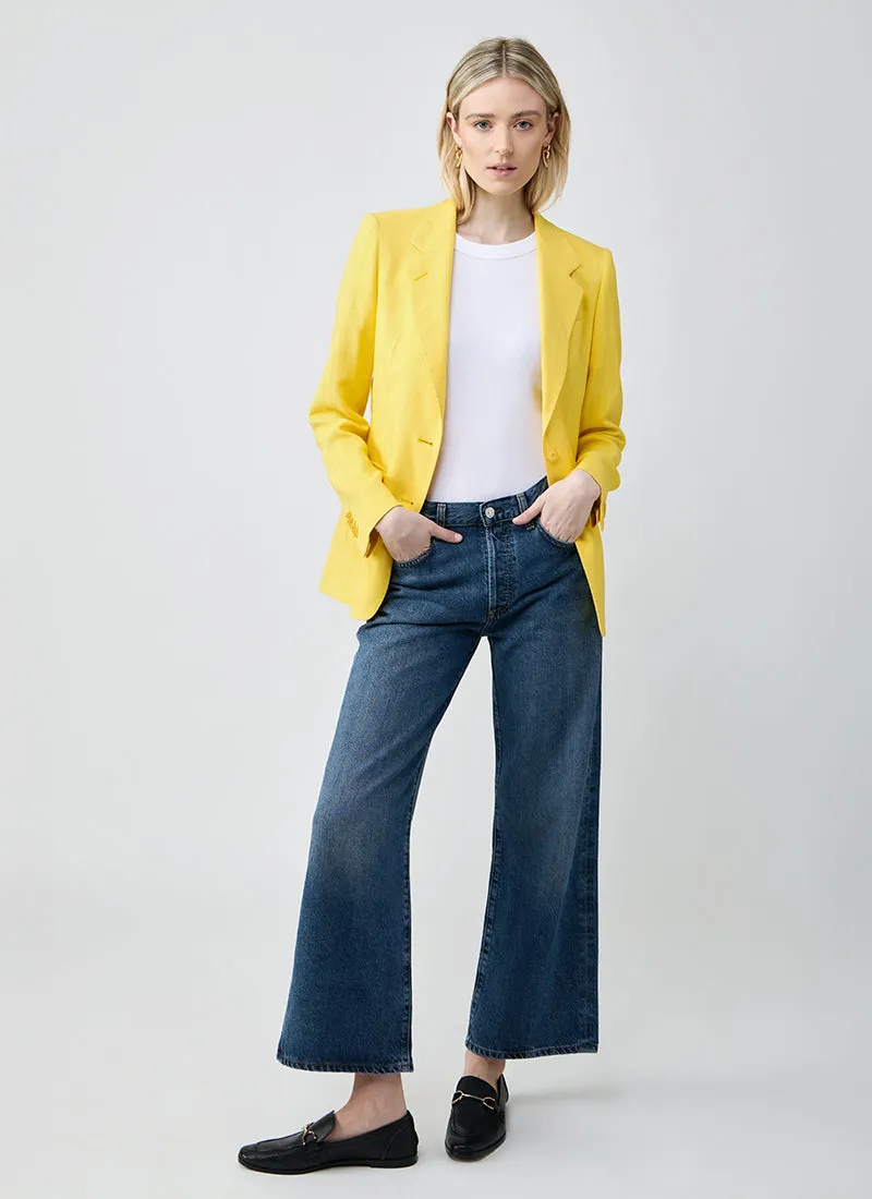 Parigi Single Breasted Straight Pockets Blazer