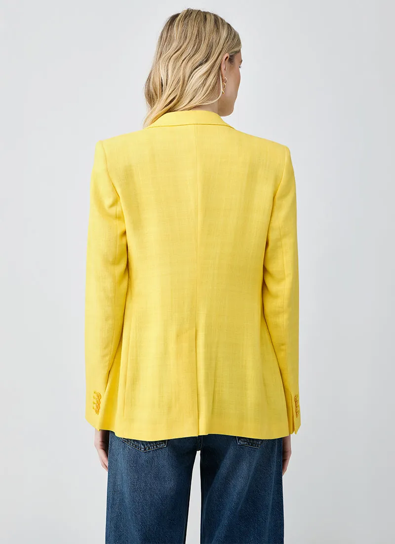 Parigi Single Breasted Straight Pockets Blazer