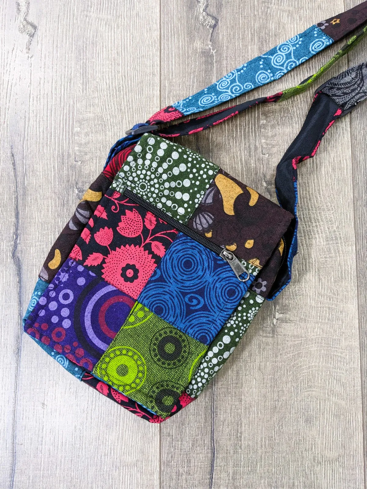 Patchwork Passport Bag