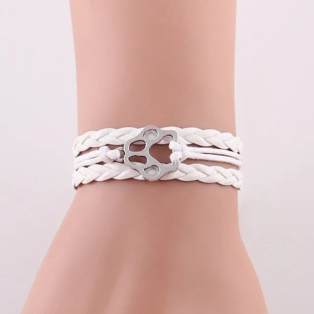 Paw Charm Bracelet For Dog