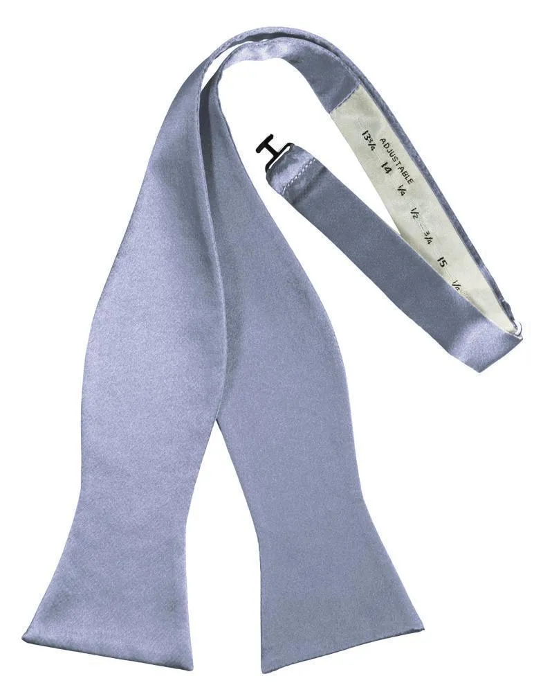Periwinkle Luxury Satin Bow Tie