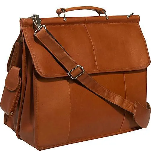 Piel Leather European Briefcase
