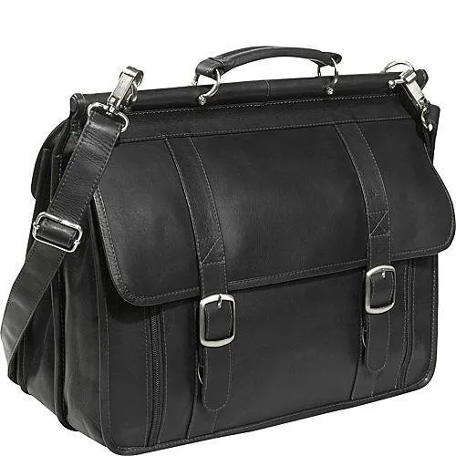 Piel Leather European Briefcase