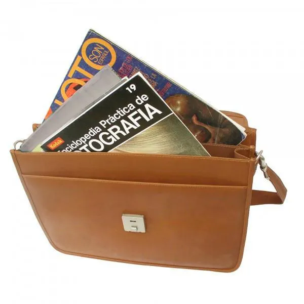 Piel Leather Four Step-Down Portfolio