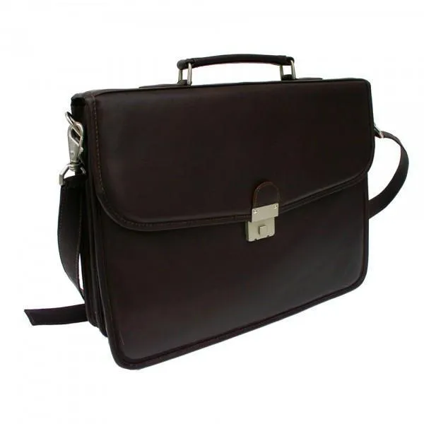 Piel Leather Four Step-Down Portfolio