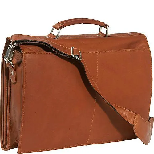 Piel Leather Four Step-Down Portfolio