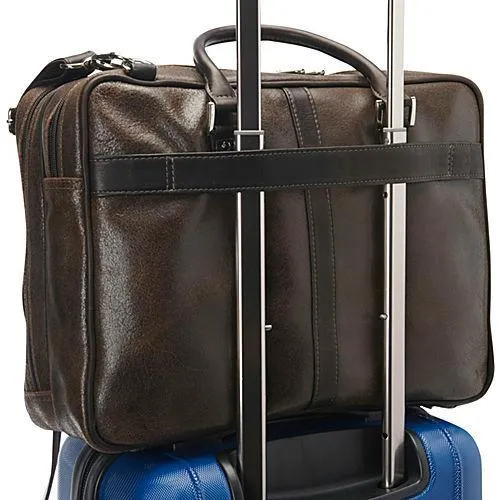 Piel Leather Vintage Laptop Brief