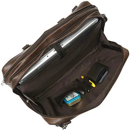 Piel Leather Vintage Laptop Brief