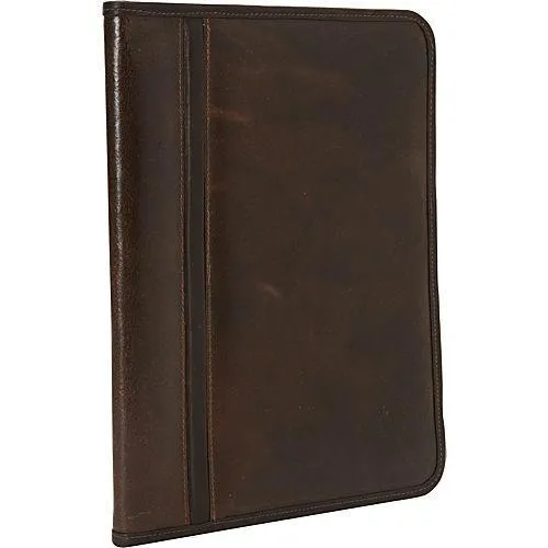 Piel Leather Vintage Letter-Size Padfolio