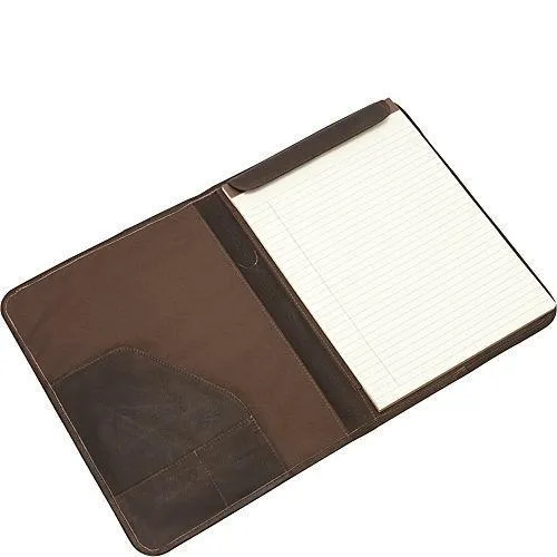Piel Leather Vintage Letter-Size Padfolio