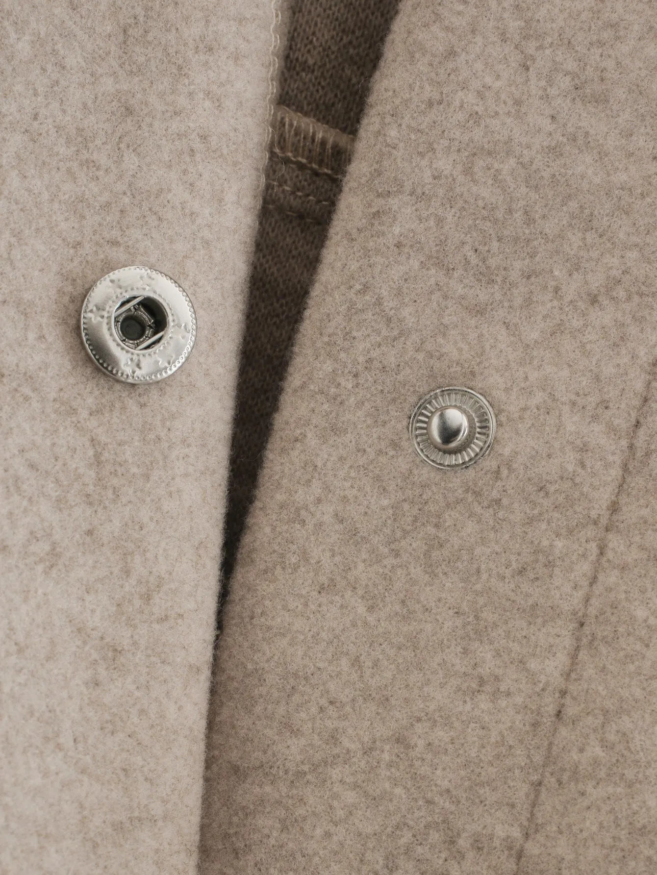 Pile Collar Bubble Sleeve Single-breasted Outerwear