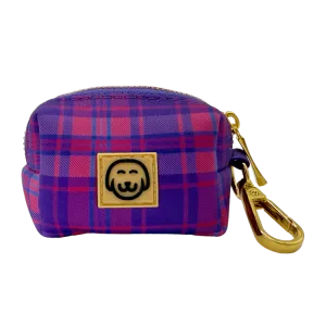 Pinkberry Plaid - Dog Poop Bag Holder