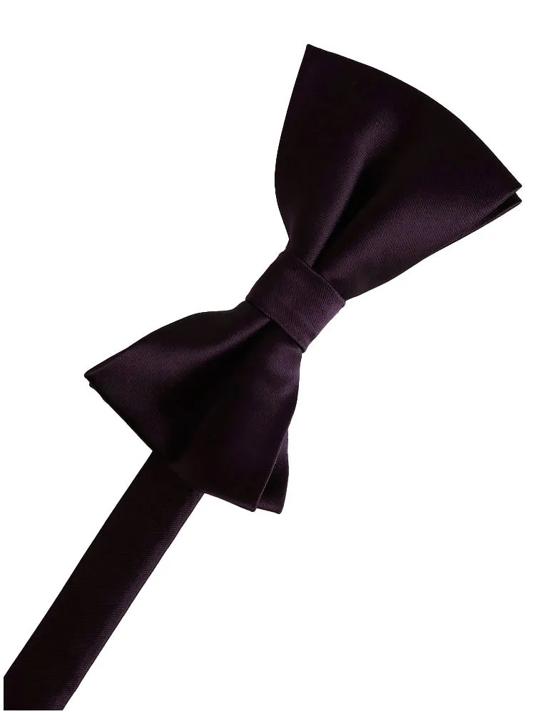 Plum Eternity Bow Tie