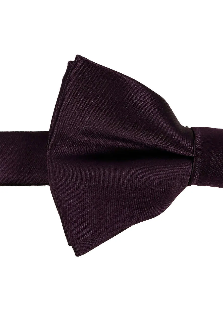 Plum Eternity Bow Tie