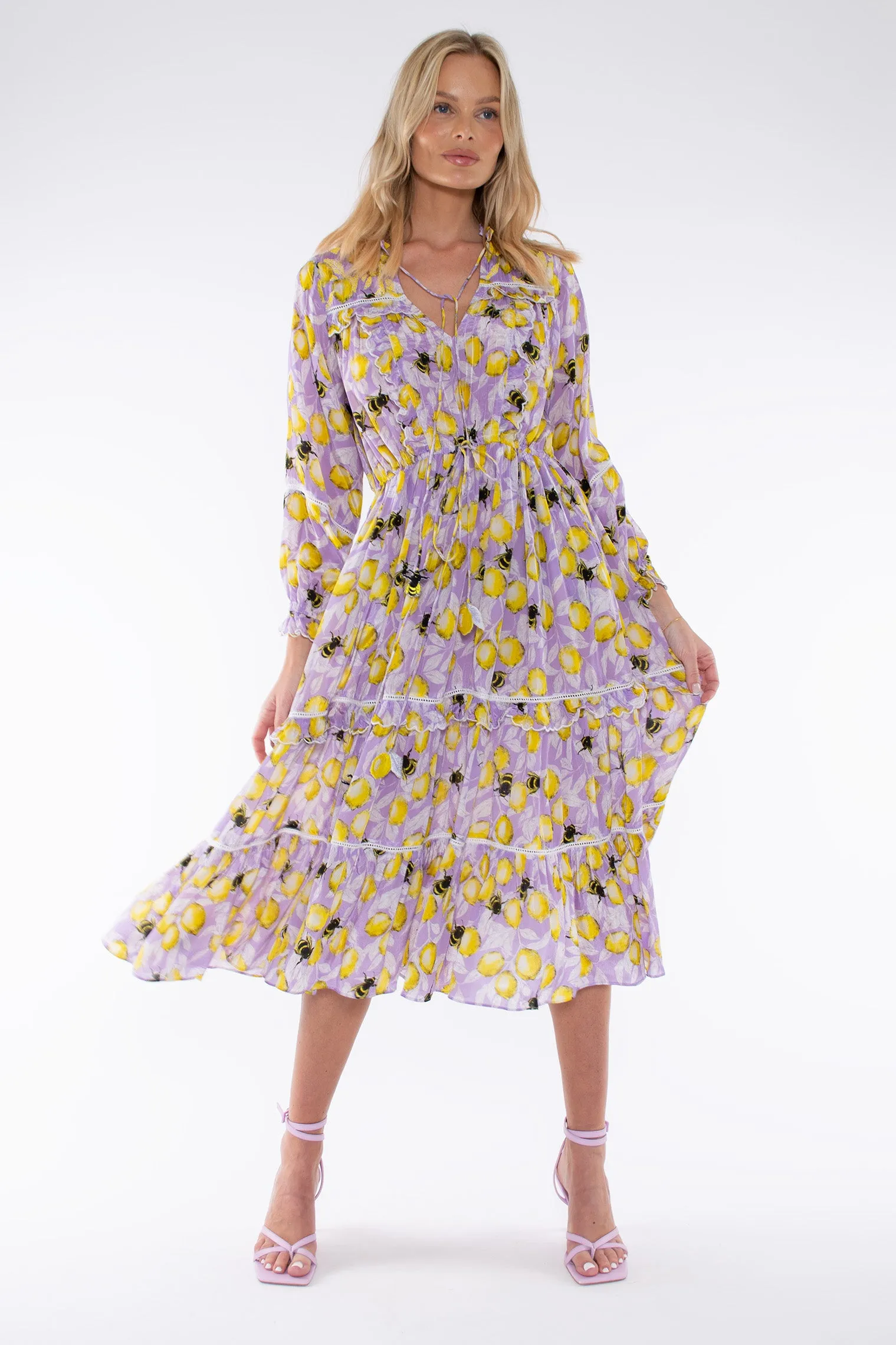 POPPY DRESS - LIMONCELLO