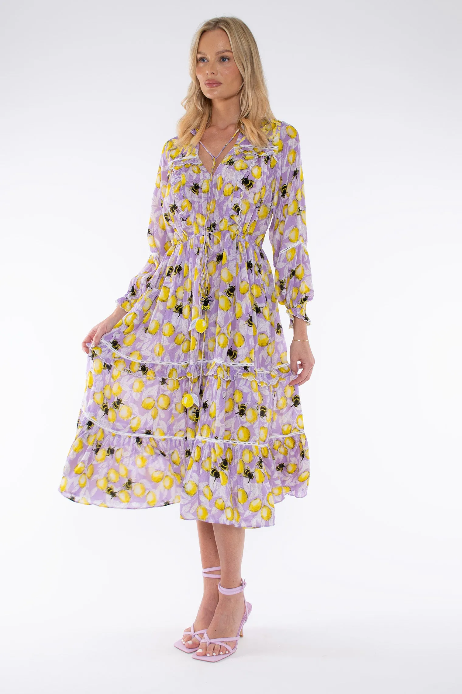 POPPY DRESS - LIMONCELLO