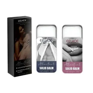 Portable Pheromone Cologne Solid Perfume - Long-Lasting Natural Fragrance