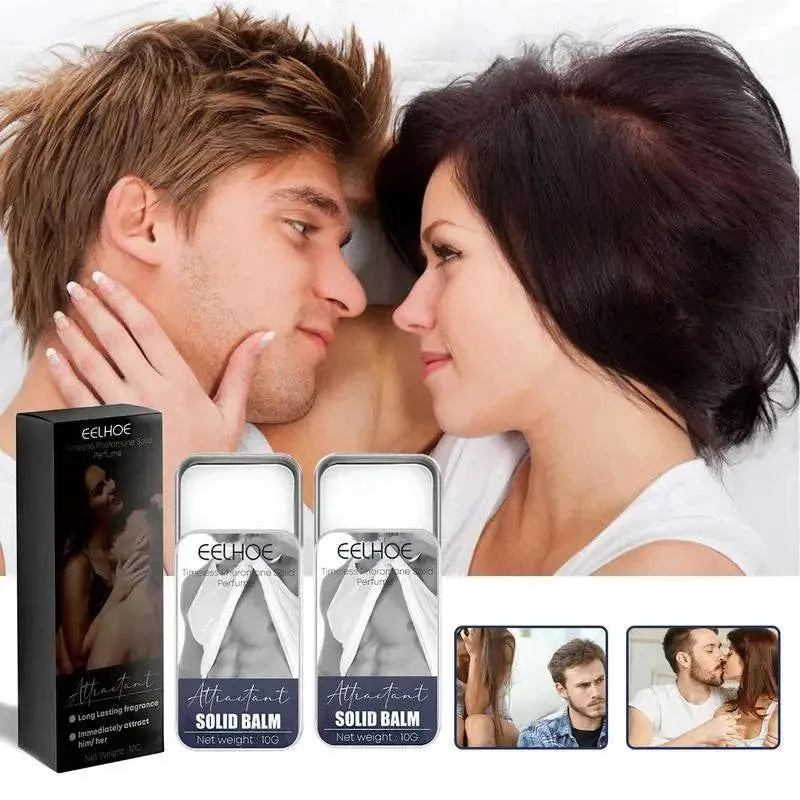 Portable Pheromone Cologne Solid Perfume - Long-Lasting Natural Fragrance