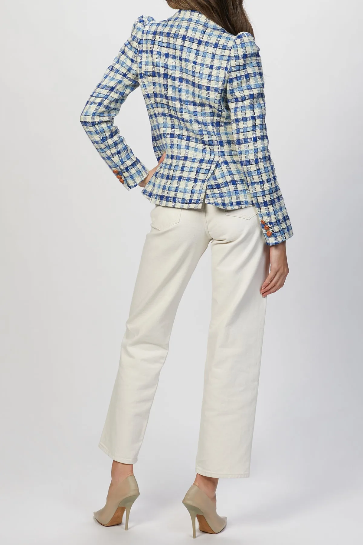 POUF SLEEVE ONE BUTTON BLAZER