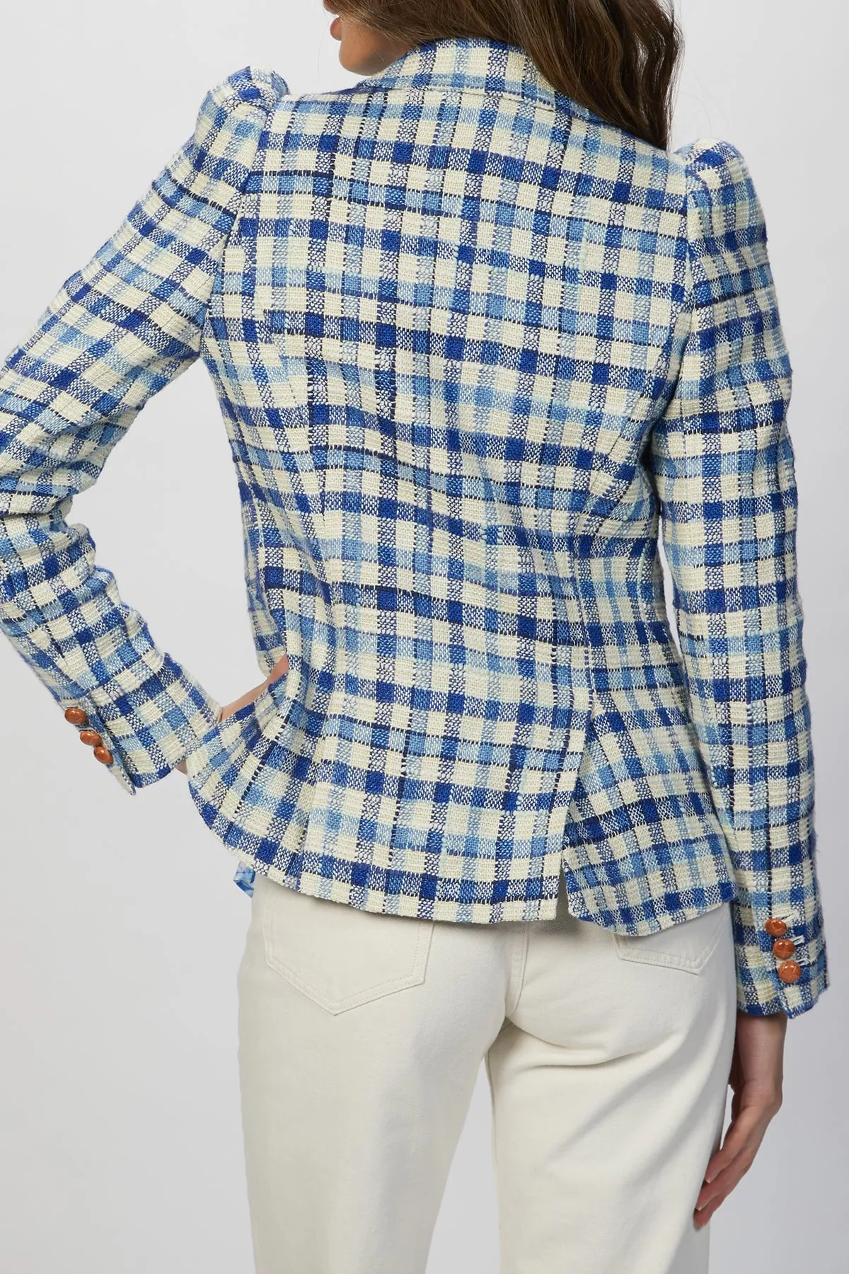 POUF SLEEVE ONE BUTTON BLAZER