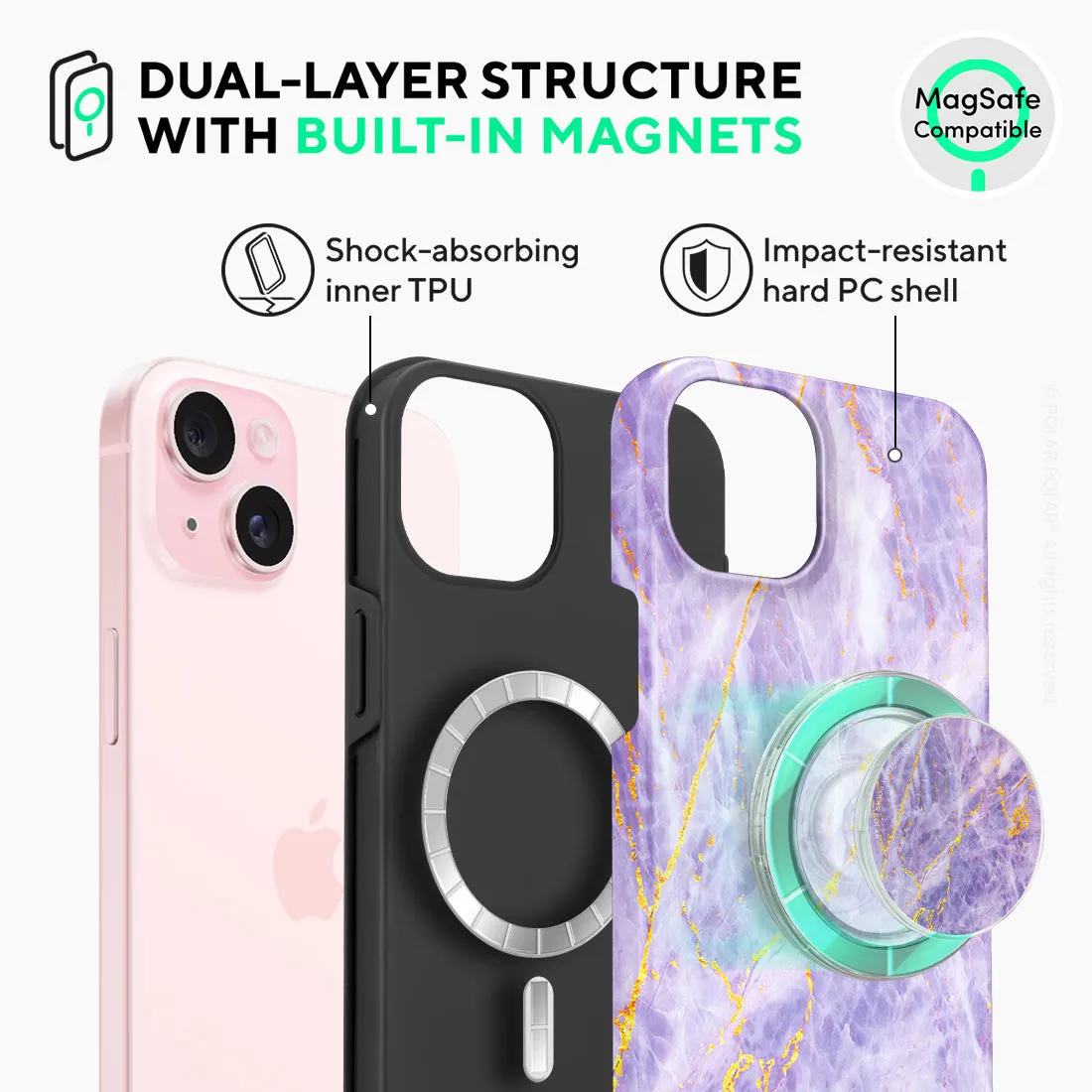 Princess Purple Custom - iPhone 15 Plus Case