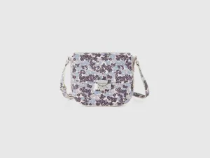 Printed Magnetic Closure Sling Bag