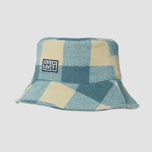 Quiksilver Funky Old Bucket Hat Citadel Small Check - Womens