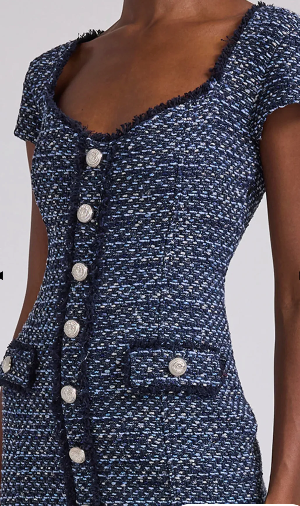 QUINCY TWEED DRESS