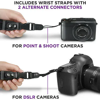 Rapid Fire Camera Hand Wrist Strap for DSLR and Point & Shoot by Altura Photo