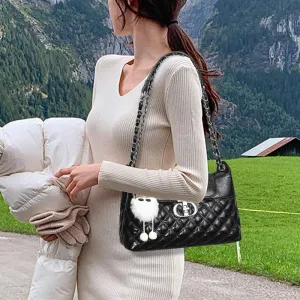 REALAIOT 2025 Bags women's niche large-capacity women's bags popular new versatile shoulder messenger bags small square bags women's bags Popular trade