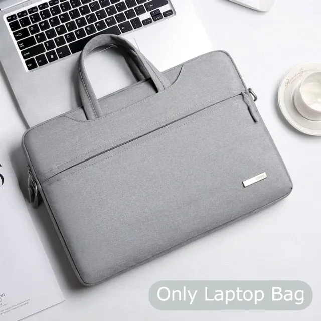 Realaiot Laptop Bag Sleeve Case 12 13.3 15.6 14 inch Shoulder Notebook bag For Macbook Air Pro M1 Lenovo Dell Huawei handbag Briefcase