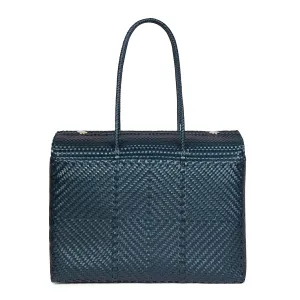Recycled♻️ Plastic Metallic Blue Travel Bags