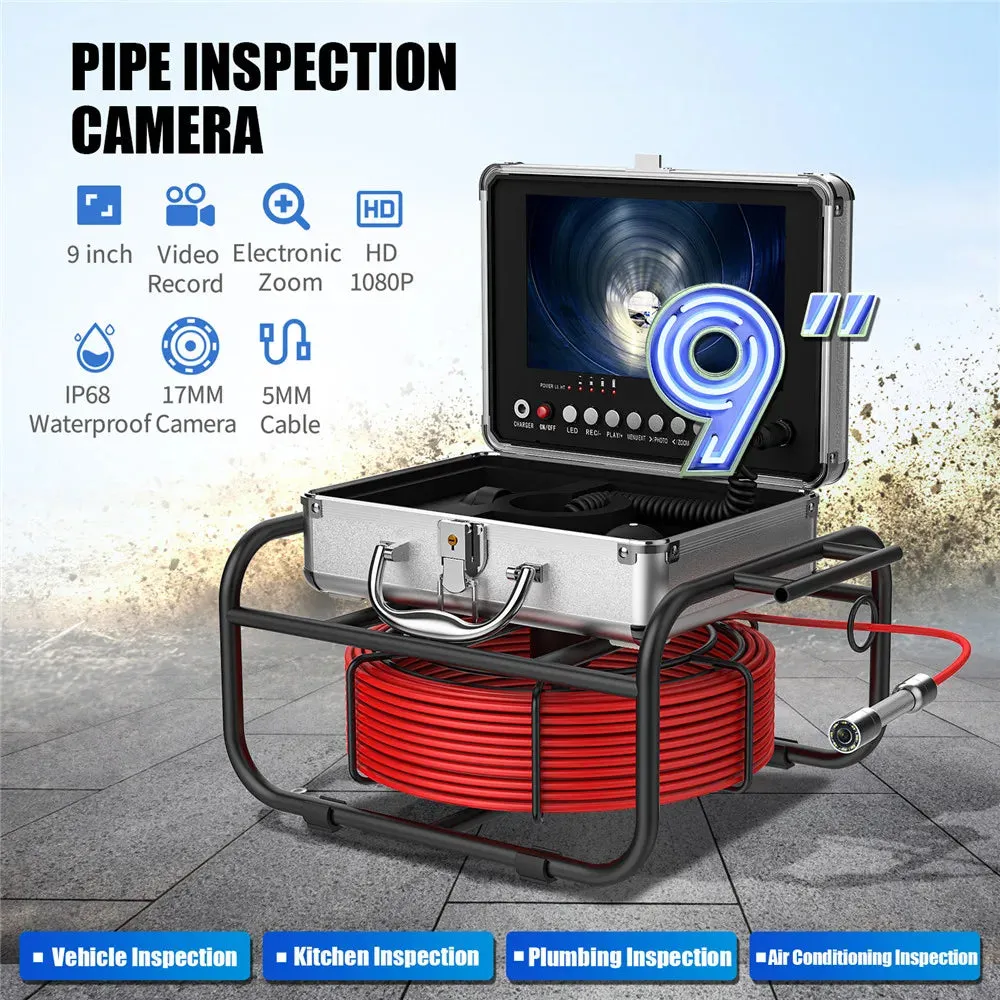 Reel Pipe Inspection Camera