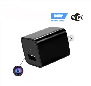REF Power Nanny Cam USB Wall charger and Wireless Home Surveillance Camera