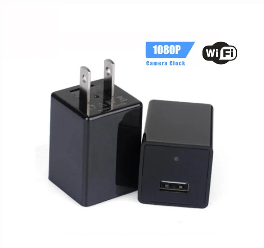 REF Power Nanny Cam USB Wall charger and Wireless Home Surveillance Camera